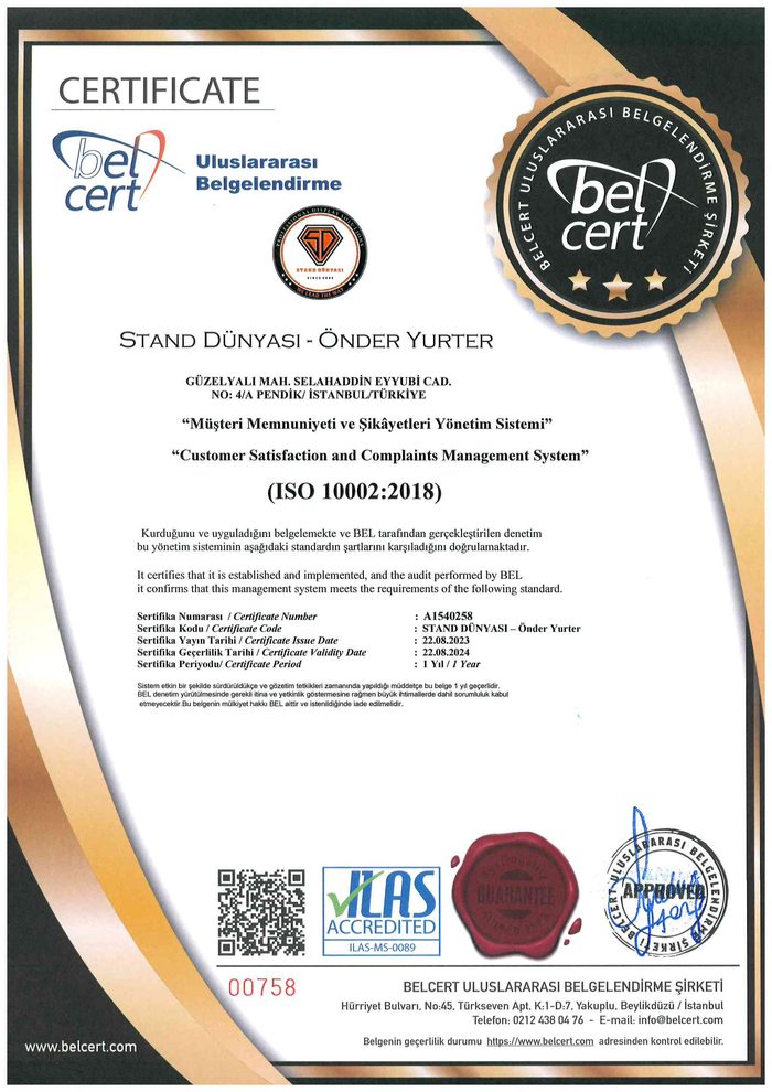 ISO 10002:2018 — Customer Satisfaction Management System