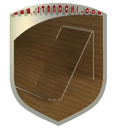 Prospektständer-Entwürfe — Regal mit Prospektfächern, Rot (als 3D-Visualisierungen)