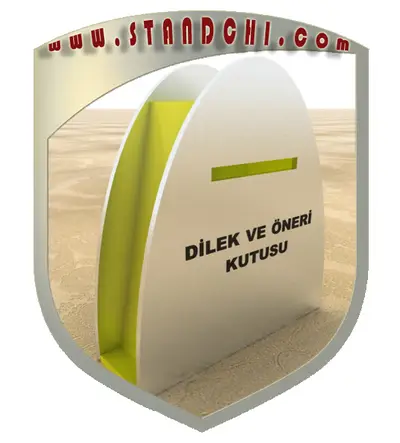 Prospektständer-Entwürfe — lackiertes MDF, Rot (als 3D-Visualisierungen)