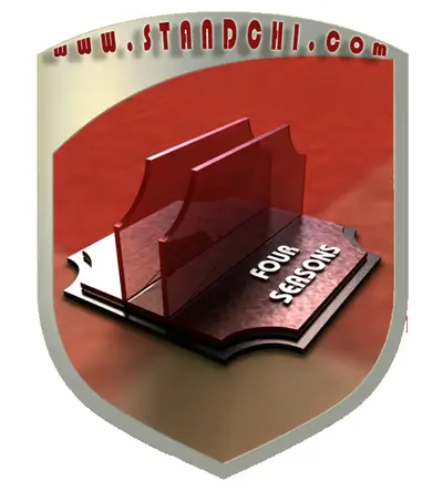 Conceptions de Présentoirs de Comptoir — MDF peint, blanc (en visualisations 3D)