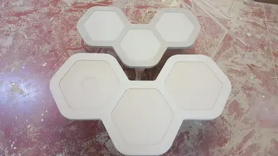 LEDWALK — ABD — katmanlı renkli akrilik, beyaz (üretim)
