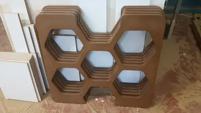 LEDWALK — ABD — beyaz laminat panel, beyaz (üretim)