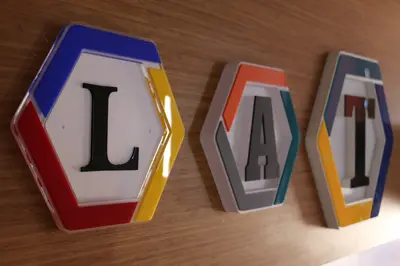 LEDWALK — ABD — tezgâh altı depolama, beyaz (üretim)