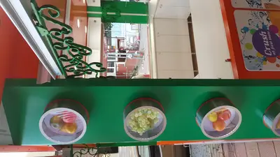 Organic Crush — États-Unis — rangement sous comptoir, orange (l'unité installée)