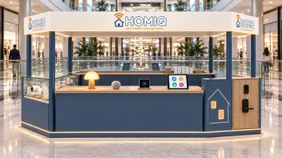 HOMIQ — كشك متوّج أمام شرفة (تصور ثلاثي الأبعاد بمساعدة الذكاء الاصطناعي)