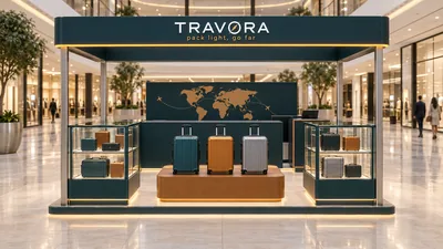 TRAVORA — كشك جزيرة متوّج (تصور ثلاثي الأبعاد بمساعدة الذكاء الاصطناعي)