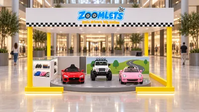 ZOOMLETS — كشك جزيرة متوّج (تصور ثلاثي الأبعاد بمساعدة الذكاء الاصطناعي)